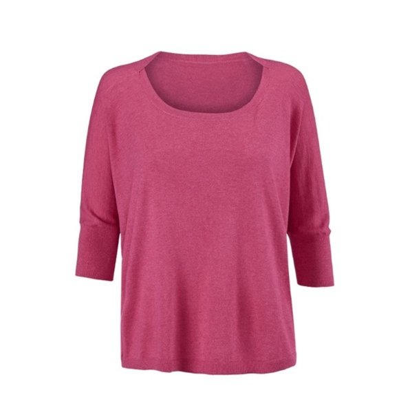 CAbi 5279 Pink Cartwheel Pullover Sweater Medium EUC - Picture 2 of 10